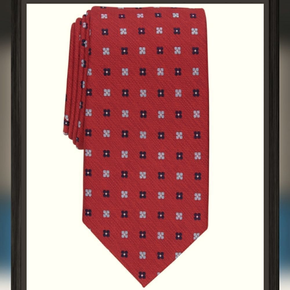 Club Room Orme Neat Geometric Classic Tie